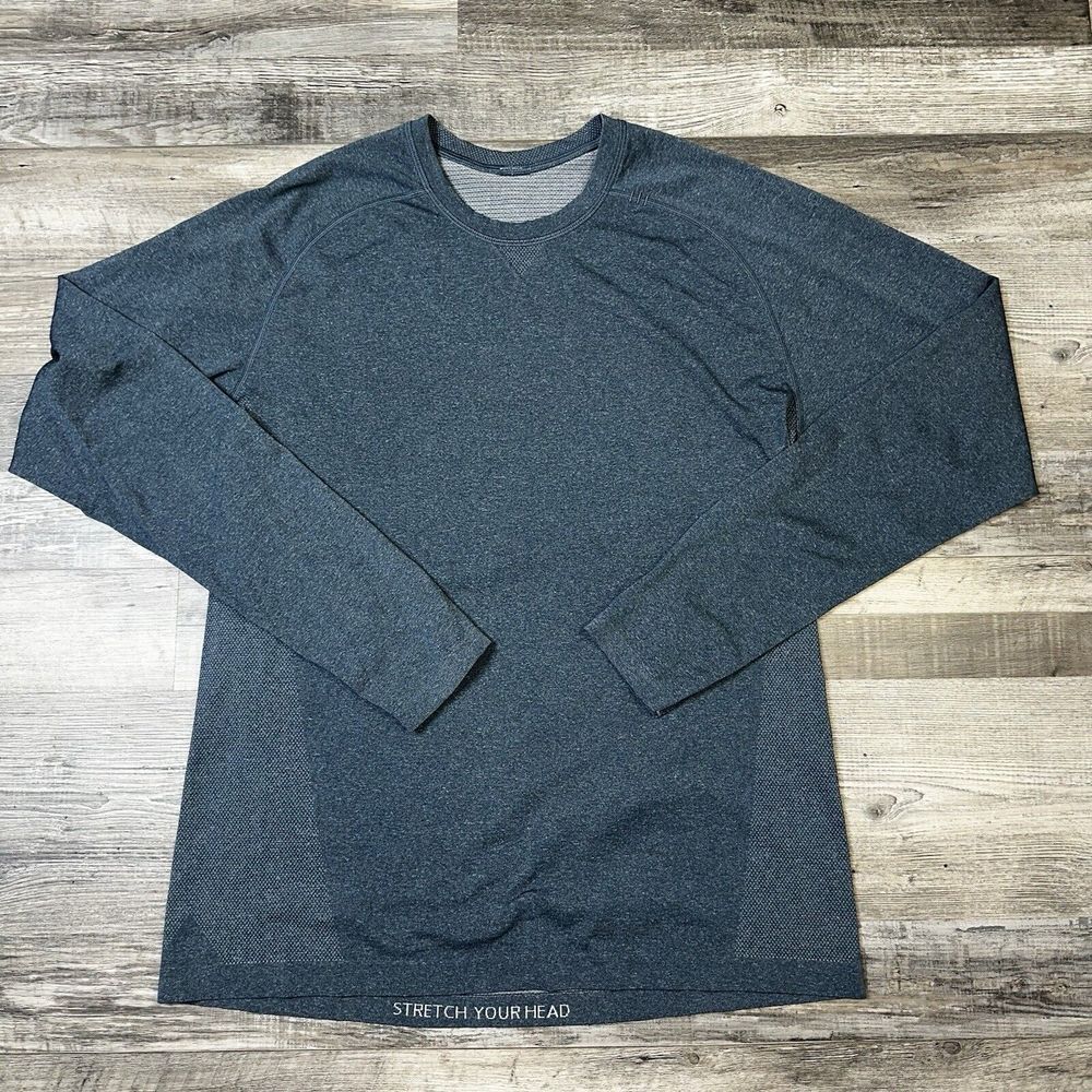 Lululemon Athletica Blue Long Sleeve Tee